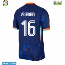Nederland Joey Veerman #16 Bortedrakt EM 2024 Kortermet